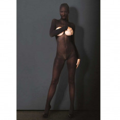 Catsuit complet negru Leg Avenue foto