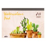 Bloc Acuarelă A4, 36 File, Cactuși, 297x210mm