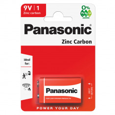 Baterie 9V 6F22 6LR61 Panasonic Zinc Blister 1 foto