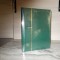 Clasor coperta moale verde COMFORT 16 file/32 pagini negre banda PVC