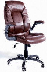 Scaun birou SCB 734 cu manere rabatabile foto
