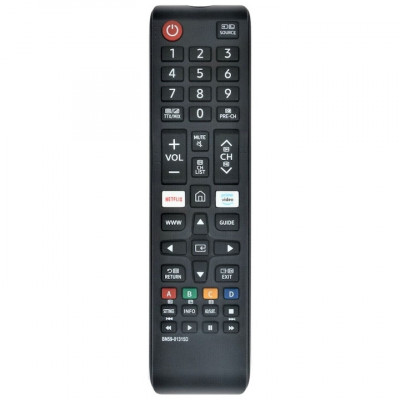 Telecomanda pentru Samsung BN59-01315D, x-remote, Netflix, Prime Video, Negru foto