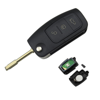 Cheie Auto Completa Techstar&amp;reg; Ford, Focus, Fiesta, Mondeo, 4D60, 433Mhz, FO21, 3 Butoane foto