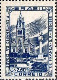 C311 - Brazilia 1956 - Aniversari neuzat,perfecta stare, Nestampilat