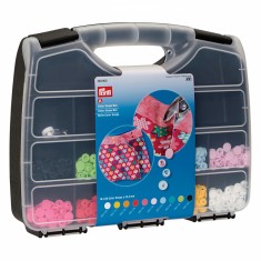 Set 300 capse plastic PRYM Color Snaps diametru 12,4 mm si poanson 12,4 mm foto