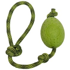 Jucarie pentru caini Kiwi Walker EGG MAXI verde foto