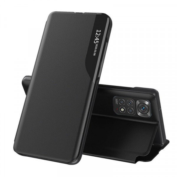 Husa pentru Xiaomi Redmi Note 11S / Note 11, Techsuit, eFold, Neagra