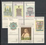 Cehoslovacia.1968 Orasul Vechi Praga-cu vigneta XC.285