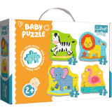 Trefl Puzzle Trefl Baby Clasic Animale Safari 8 Piese