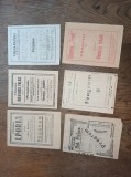 LOT 6 PROGRAME CINEMATOGRAFE * FILME, CCA 1940-1946