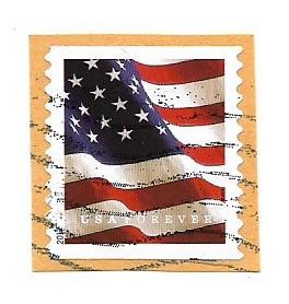 SUA (17) - U.S. Flag, 2017, obliterata