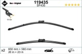 Set lamela stergator SWF Wiper FB OE LHD 650 580 mm