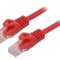 Patch cord U/UTP 6 litat CCA PVC roșu 1,5m 26AWG