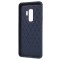 Husa samsung galaxy s9 ipaky elegant grid design tpu hybrid albastru