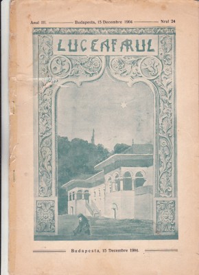 bnk rev Revista Luceafarul nr 24 - 1904 foto