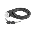 Antifurt Bicicleta Silicon Negru 12x1200mm - Protectie Sigura
