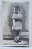 Fotografie copil 1936 C&icirc;mpina &ndash; Atelier Foto-Roial C. Silade &ndash; Carte poștală foto