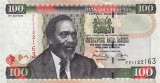 KENYA █ bancnota █ 100 Shillings █ 2010 █ P-48e █ UNC █ necirculata