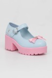 Koi Footwear pumps Tira Mary Janes Poodle Princess cu toc drept, ND74