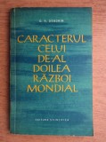 G. A. Deborin - Caracterul celui de-al Doilea Razboi Mondial