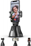 Cumpara ieftin Suport smart, portabil pentru telefoane mobile cu detectare faciala si rotire 360 de grade