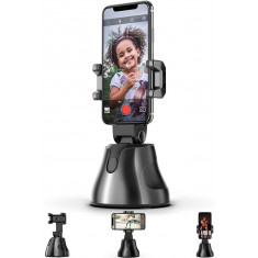 Suport smart, portabil pentru telefoane mobile cu detectare faciala si rotire 360 de grade