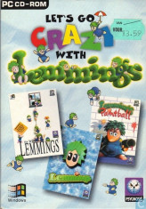 Let&amp;#039;s go crazy with Lemmings (3 in 1) (BOX SET) - PC [Second hand] foto