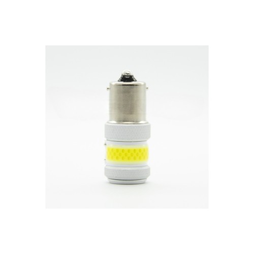 Set 2 Becuri o faza BAU15S PY21W T.N. LED COB 12W PREMIUM Cod: W3-BAU15S-W-EK Automotive TrustedCars