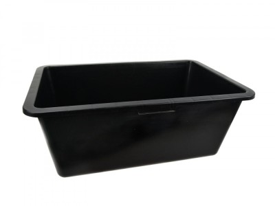 Cuva pentru mortar 80L negru, Geko G66107 foto