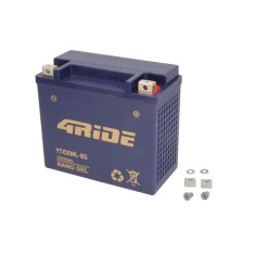 Acumulator Gel/Pornire 4 RIDE 12V 20Ah 175A R+ Fara intretinere 175x87x154mm Pornit YTX20HL-BS pentru BOMBARDIER OUTL., OUTLAND.; BUELL M2, S1, S3, S3