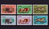✅ ( S5 ) Rep. Guinea 1962 &quot; Animale &quot; serie Michel 128-133 , CV 8 &euro; ,MNH - original negumate, Nestampilat