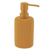 Dispenser Săpun Polirășină Striatii 230 Ml &ndash; Orange