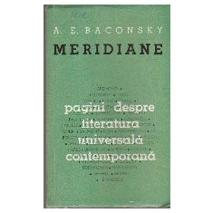 Meridiane - Pagini despre literatura universala contemporana