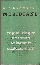 Meridiane - Pagini despre literatura universala contemporana foto