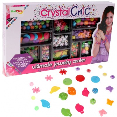 Set de accesorii pentru confectionat bratari Crystal, Malplay 102939 foto
