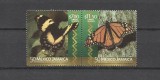MEXIC 2016 FAUNA INSECTE FLUTURI EMISIUNE COMUNA CU JAMAICA