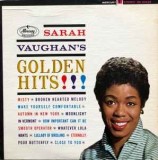 Vinil LP # Sarah Vaughan &lrm;&ndash; Sarah Vaughan's Golden Hits (VG+)