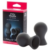 Pompite Sfarcuri Fifty Shades of Grey Nothing but Sensation - Silicon, Fara Ftalati, Hipoalergenice, Efect Ventuza