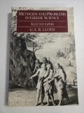 METHODS AND PROBLEMS IN GREEK SCIENCE Selected papers - G.E.R. LLOYD
