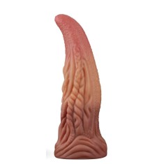 Dildo Limba Strat Dublu Silicon Platinum 26 cm