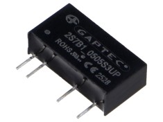 Convertor DC/DC 2W 5VDC 400mA SIP7 THT GAPTEC Electronic
