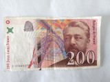 Bancnota Franta 200 Francs 1996, Europa
