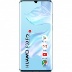 Telefon mobil Huawei P30 Pro, Dual SIM, 128GB, 8GB RAM, 4G, Breathing Cristal + Husa silicon CADOU foto