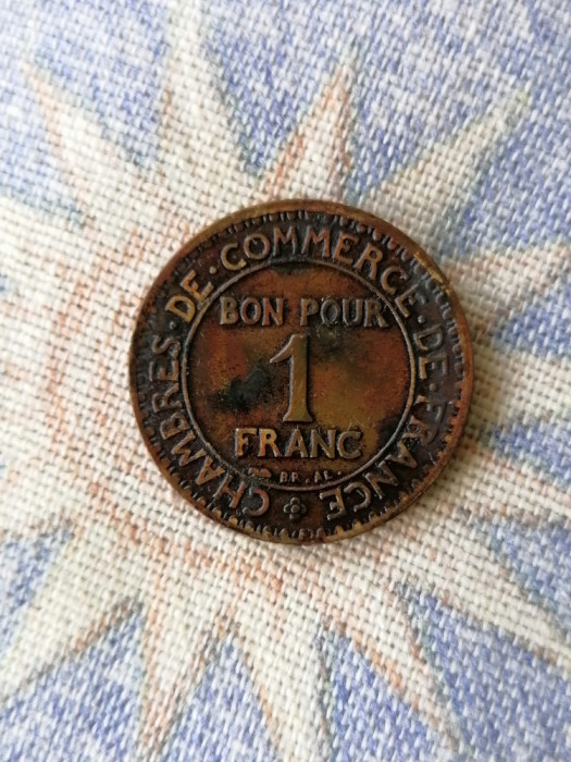 Moneda FRANTA - 1 FRANC 1923