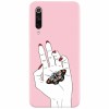 Husa silicon pentru Xiaomi Mi 9, Butterfly In Hand
