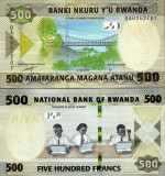 !!! RWANDA - 500 FRANCI 2019 - P 42 - UNC