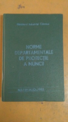 Ministerul Industriei Chimice, Norme Departamentale de Protecție a Muncii, 006 foto