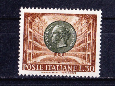 TSV$ - 1963 MICHEL 1156 ITALIA MNH/** LUX foto