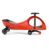 Vehicul Bobo Car Homelux rosu cu roti LED, volan 360&deg; (3+ ani)