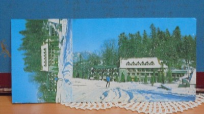 RSR - B.T.T. STATIUNEA PIRIUL RECE - VEDERE DUBLA DIN FATA IARNA - NECIRCULATA. foto